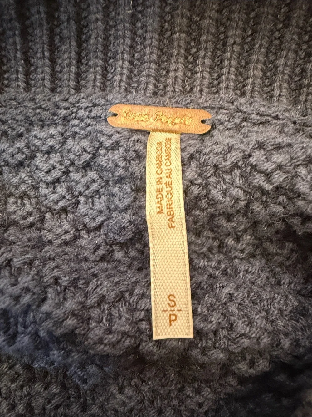 FREE PEOPLE lila cardi in sky captain Size Small